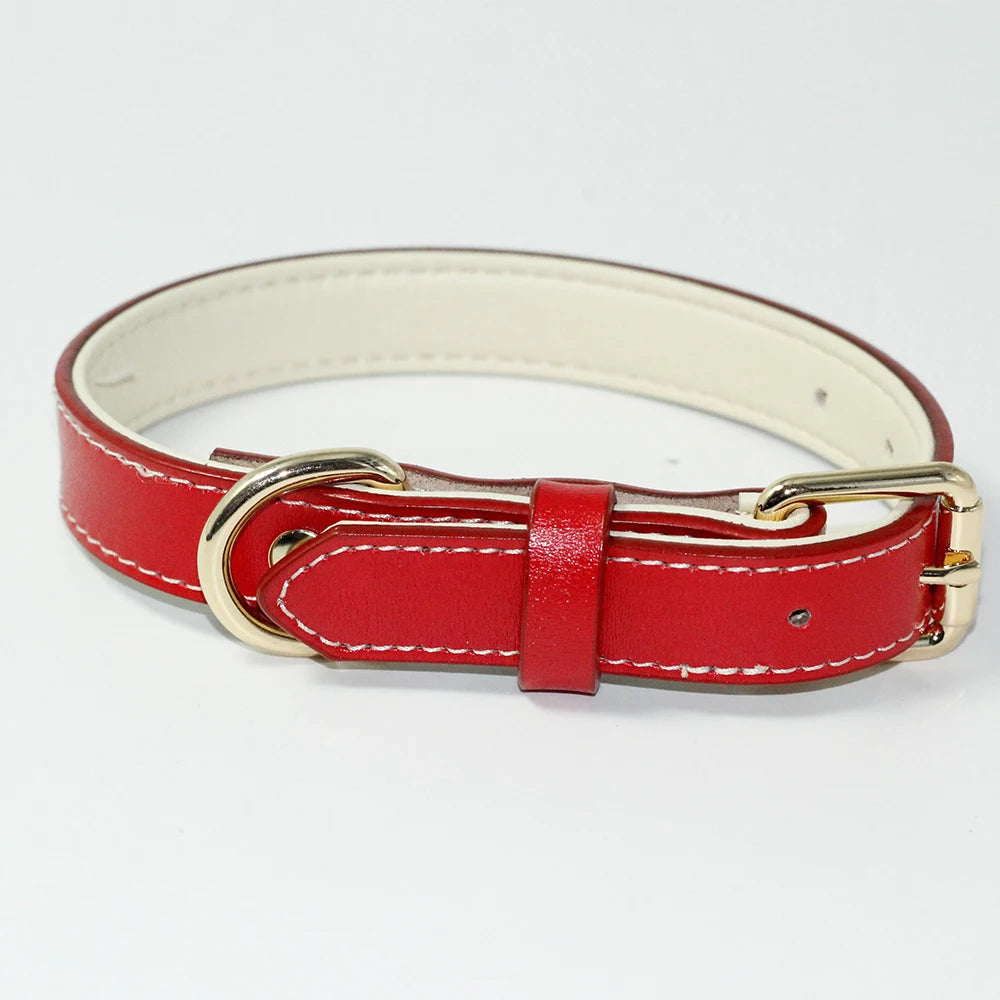 Genuine Leather Dog Collar