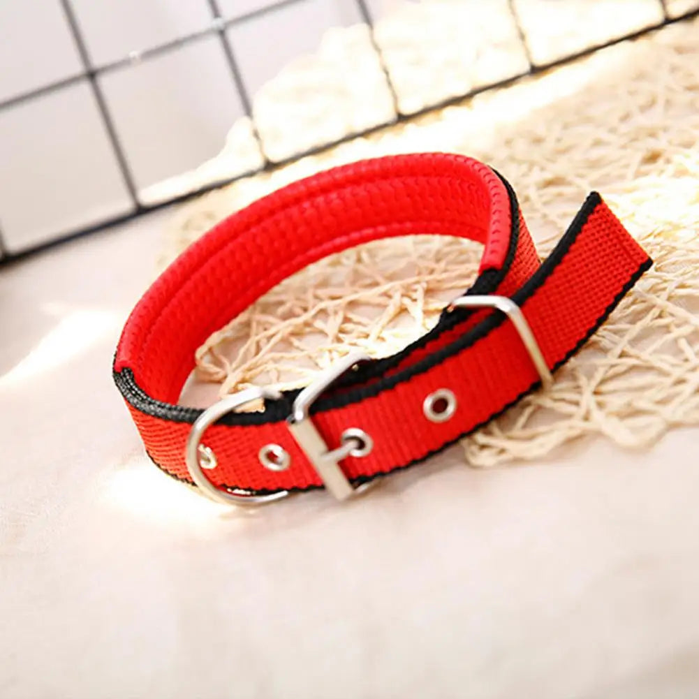 Dog Collar Nylon,Adjustable Dog Neck Circle