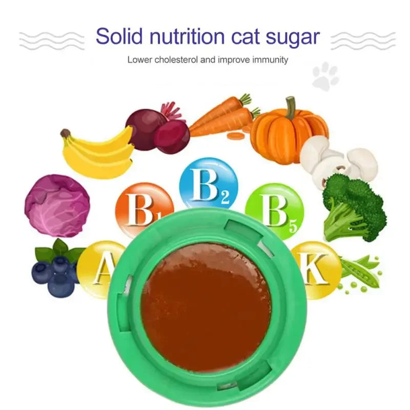 Cat Catnip Toys Healthy Nutrition Lollipop Mint On The Wall Cat Energy Ball Candy Snacks Goods For Cats Pet Products