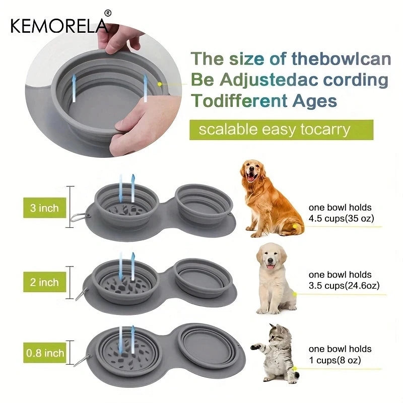 Dog Portable Bowl Outdoor
