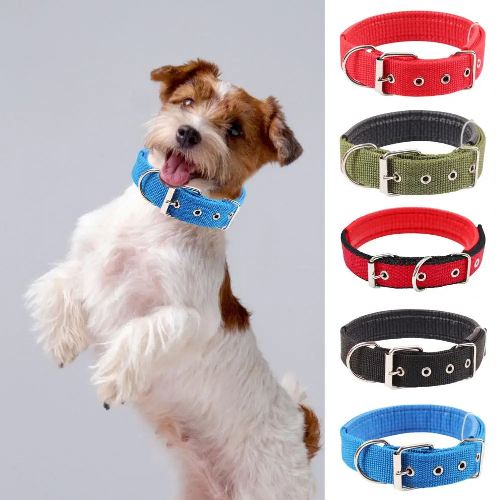 Dog Collar Nylon,Adjustable Dog Neck Circle