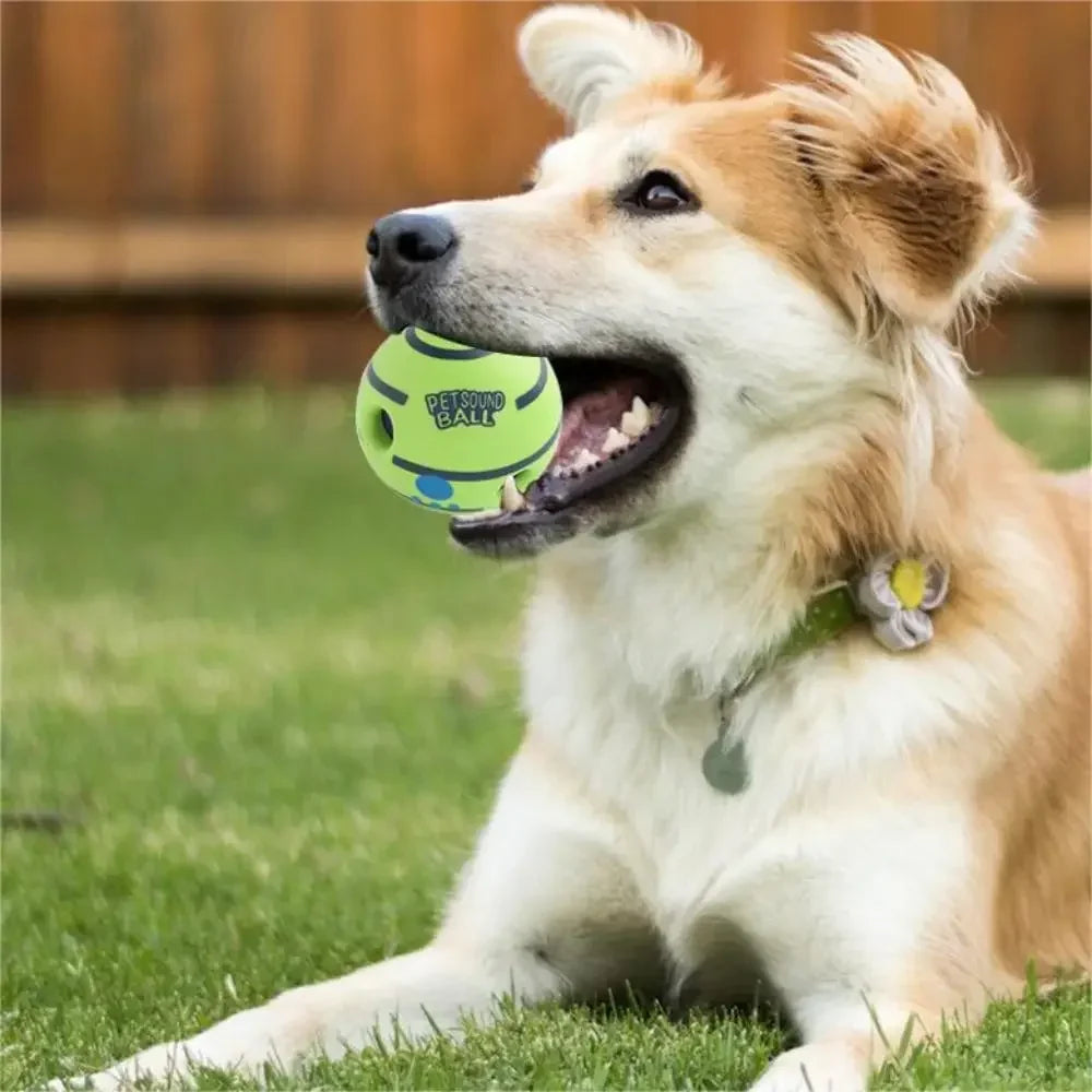 Dog Toy Funny Interactive Giggle Ball