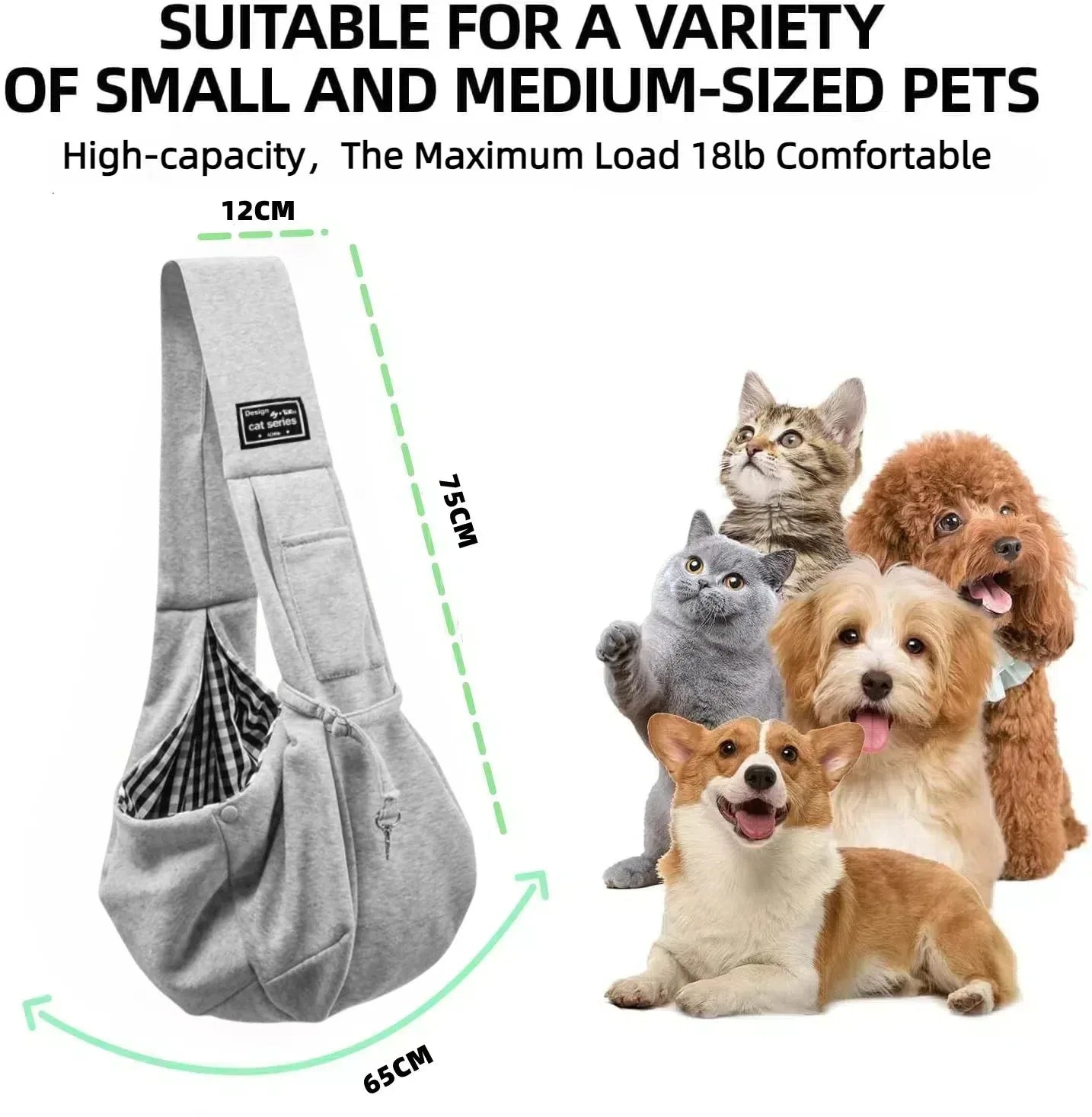 Cat and Dog Shoulder Bag Transport Pet