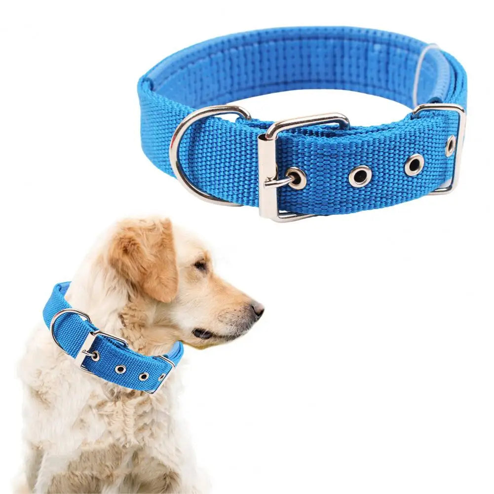 Dog Collar Nylon,Adjustable Dog Neck Circle