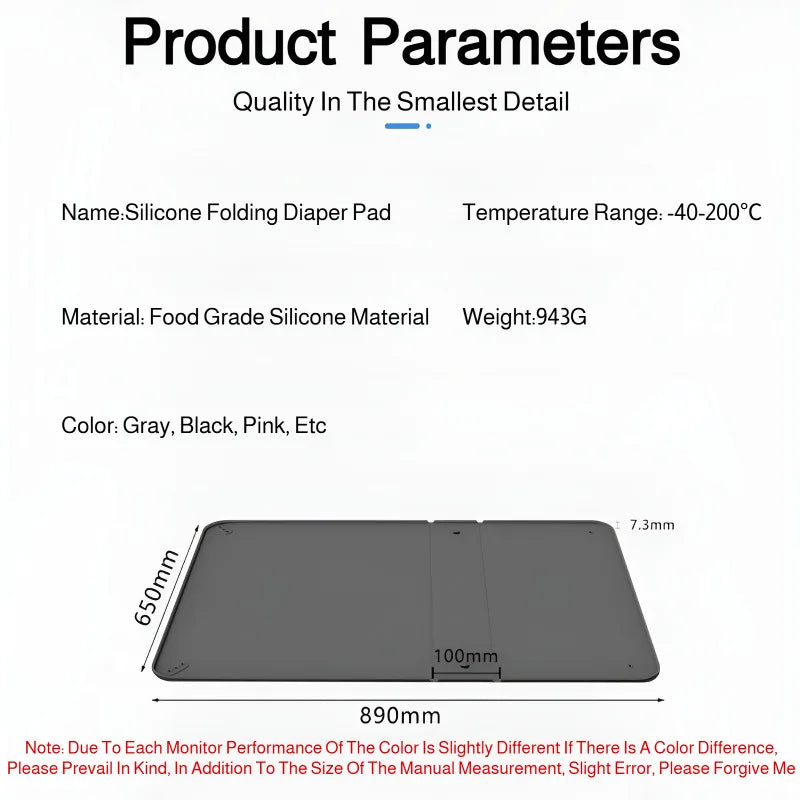 Silicone Pet Urine Pad Easy To Clean