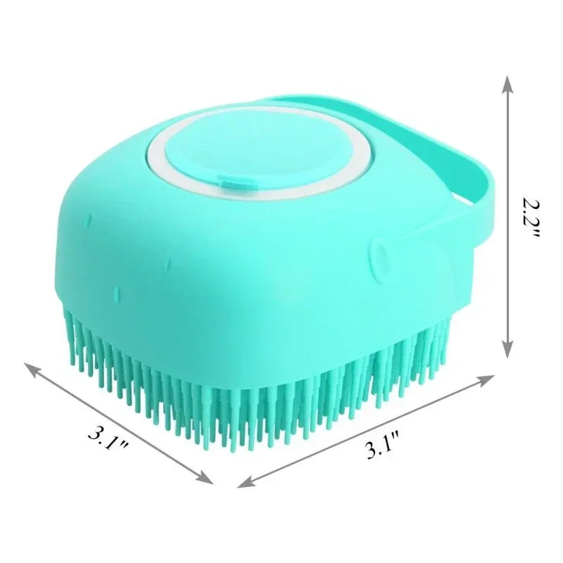 Shampoo Brush 2.7oz 80ml Massage Comb Grooming Scrubber