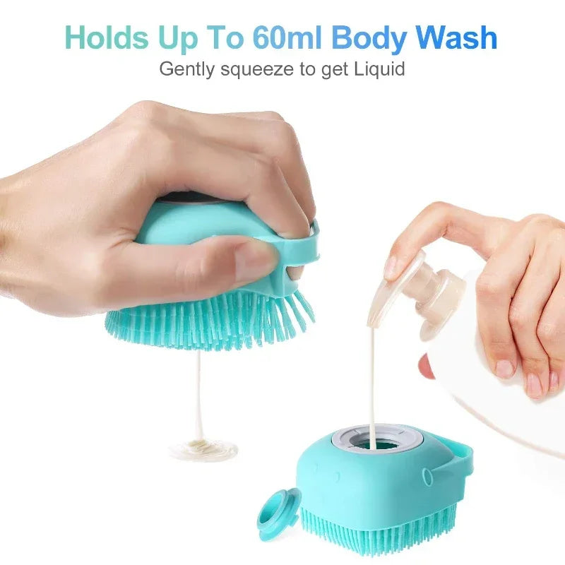 Shampoo Brush 2.7oz 80ml Massage Comb Grooming Scrubber