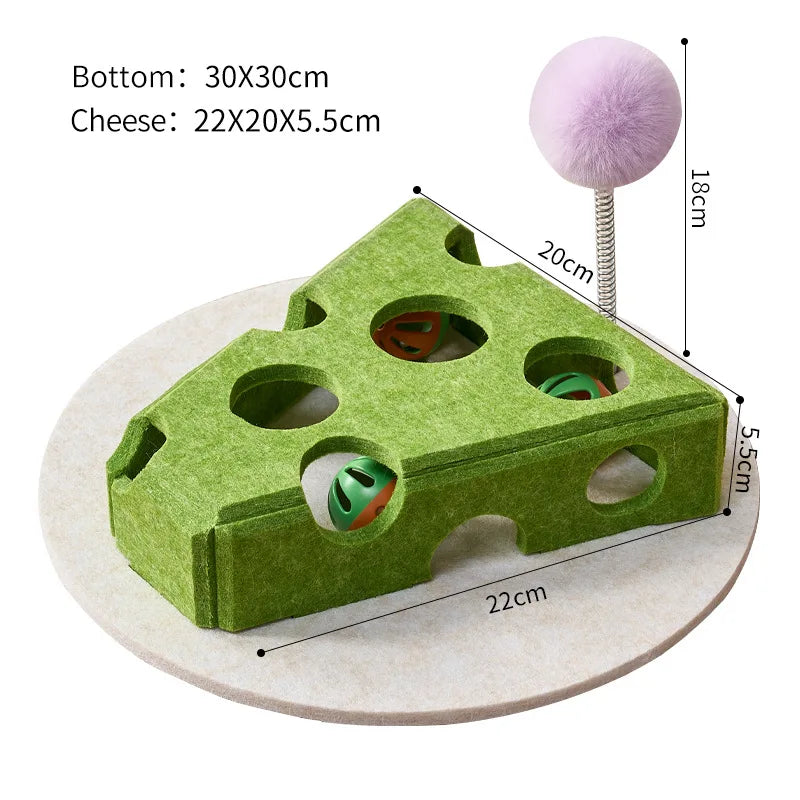 Cat Educational Toys Relieving Boredom Game Box Consuming Energy Training Track Hole Toys Pet Supplies Assembly Accessories