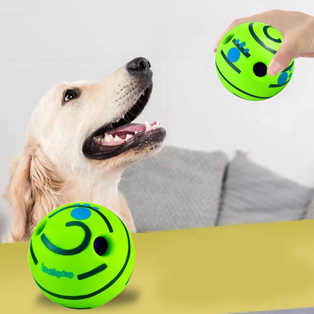 Dog Toy Funny Interactive Giggle Ball