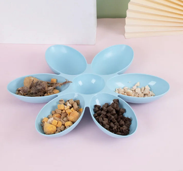 Cat Bowl Multi Petal Food Bowl Baby Cat Milk