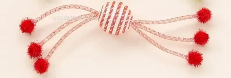 Cat Toy Self Hi Cats Sticks Cat Toys Interactive Ropes Ball Toys for Pet Dogs Teasing Bite-resistant Wool Ball Gatos Accesorios