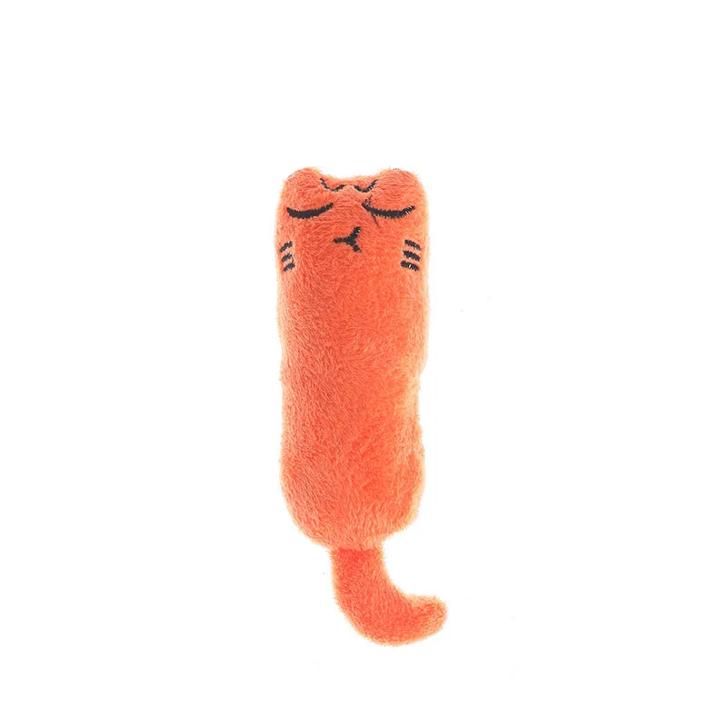 Cute Cat Toys Funny Interactive Plush Cat Toy Mini Teeth Grinding Catnip