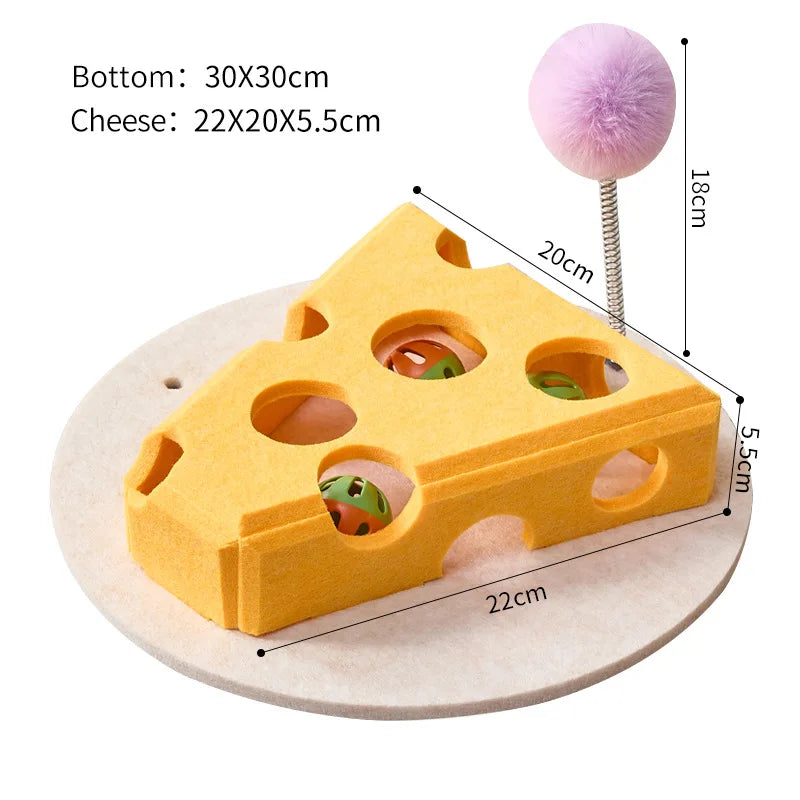 Cat Educational Toys Relieving Boredom Game Box Consuming Energy Training Track Hole Toys Pet Supplies Assembly Accessories