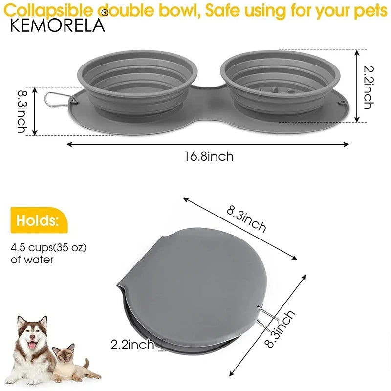 Dog Portable Bowl Outdoor